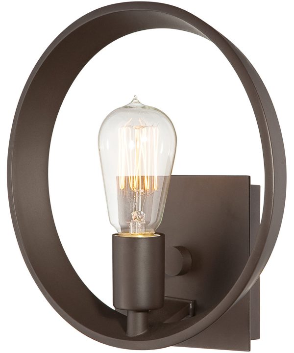 Theater Row Small 1-light Wall Sconce Western Bronze Online