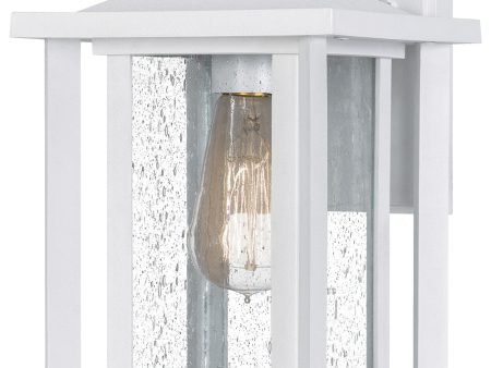 Wakefield Small 1-light Outdoor Wall Light  Coastal Armour White Lustre Fashion