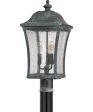 Bardstown Large 3-light Outdoor Post Light Aged Verde Online Sale