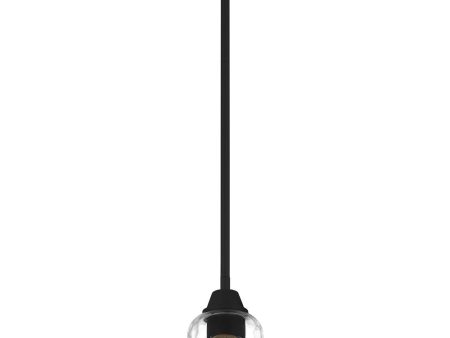 Acacia Small 1-light Mini Pendant Matte Black Fashion