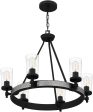 Alpine 6-light Chandelier Earth Black Online Hot Sale