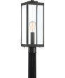 Westover Large 1-light Outdoor Post Light Earth Black Online now