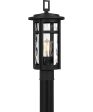 Uma Large 1-light Outdoor Post Light Matte Black on Sale