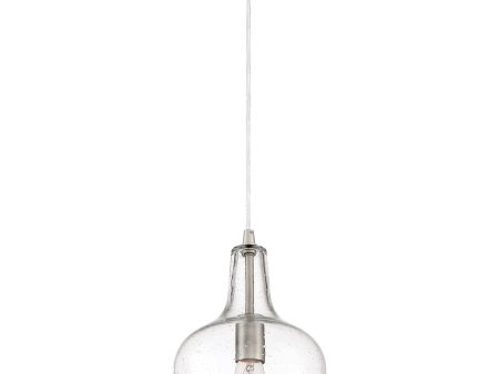 Anson Small 1-light Mini Pendant Brushed Nickel Discount