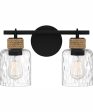 Baltic Medium 2-light Bath Light Matte Black Hot on Sale