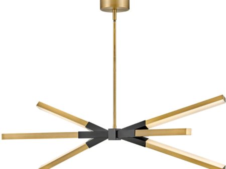 Rae LED-Light LED Linear in Lacquered Brass Online now