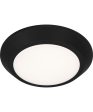 Verge  Flush Mount Earth Black Fashion