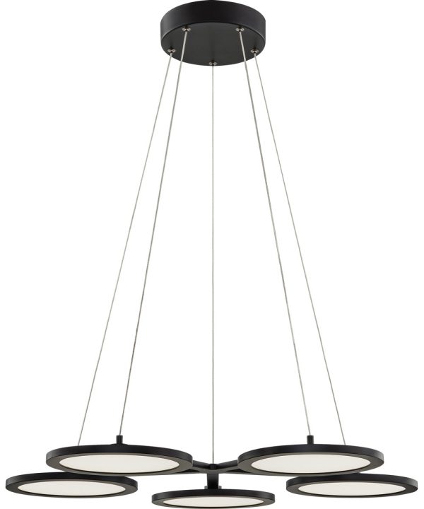 Nitro  Chandelier Matte Black on Sale