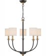 Audley 5-light Chandelier Old Bronze Online