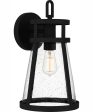 Barber Large 1-light Outdoor Wall Light Coastal Armour Aluminum Matte Black Fashion