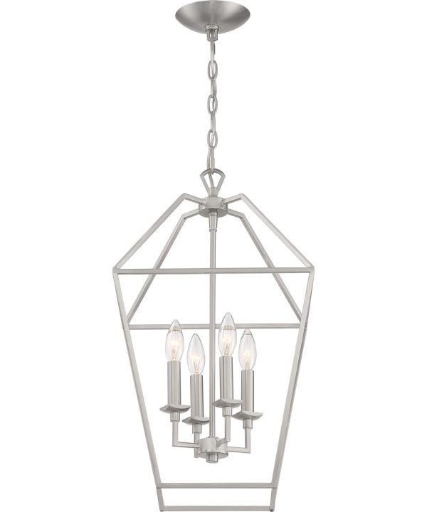 Aviary 4-light Pendant Brushed Nickel Cheap