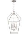 Aviary 4-light Pendant Brushed Nickel Cheap