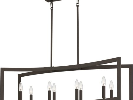 Beaufain Medium 8-light Island Light Old Bronze For Discount