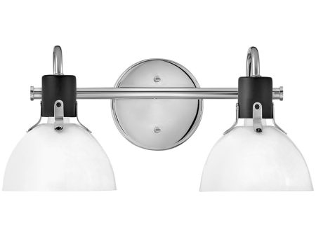 Argo 2-Light Two Light Vanity in Chrome Hot on Sale