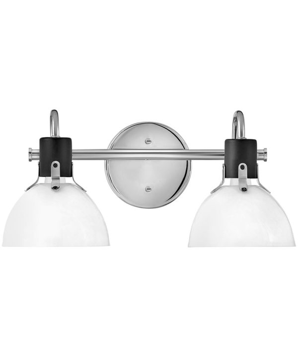 Argo 2-Light Two Light Vanity in Chrome Hot on Sale