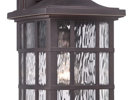 Stonington Large 1-light Outdoor Wall Light  Coastal Armour Palladian Bronze Supply