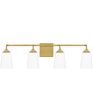 Thoresby Extra Large 4-light Bath Light Aged Brass Online