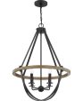 Bartlett 4-light Pendant Earth Black Online