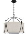 Adeline 4-light Pendant Earth Black For Discount