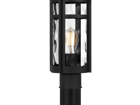 Uma Large 1-light Outdoor Post Light Matte Black on Sale