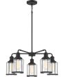 Ludlow 5-light Chandelier Earth Black Discount