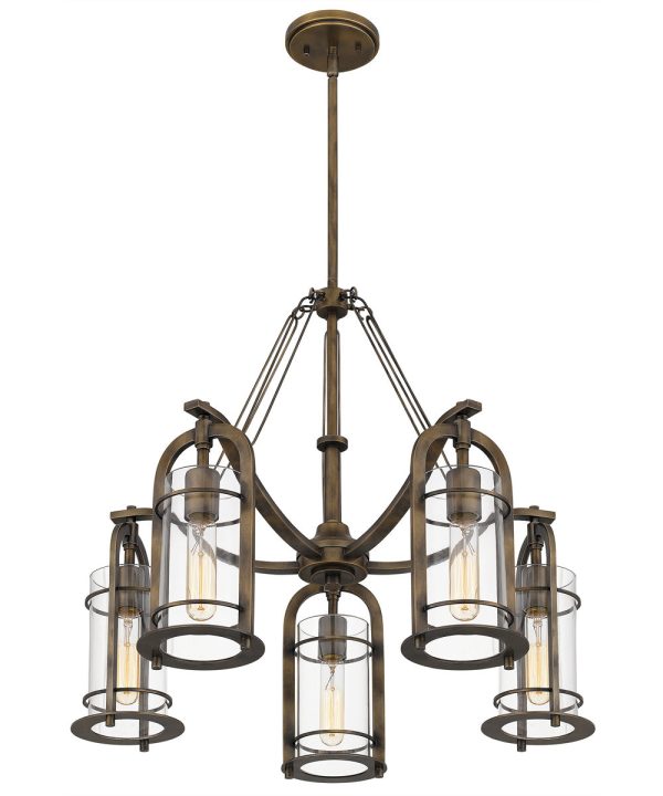 Toscana 5-light Chandelier Statuary Bronze Supply