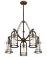 Toscana 5-light Chandelier Statuary Bronze Supply