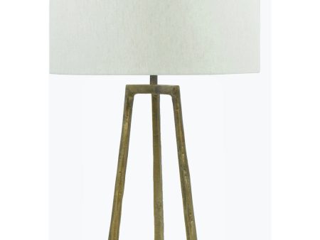 Wynlett Metal Table Lamp (1 CN) Antique Brass Hot on Sale