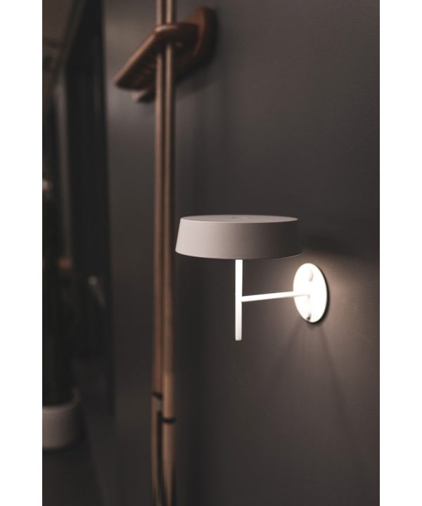 Alessandro Volta LED Portable Battery Wall Sconce White on Sale