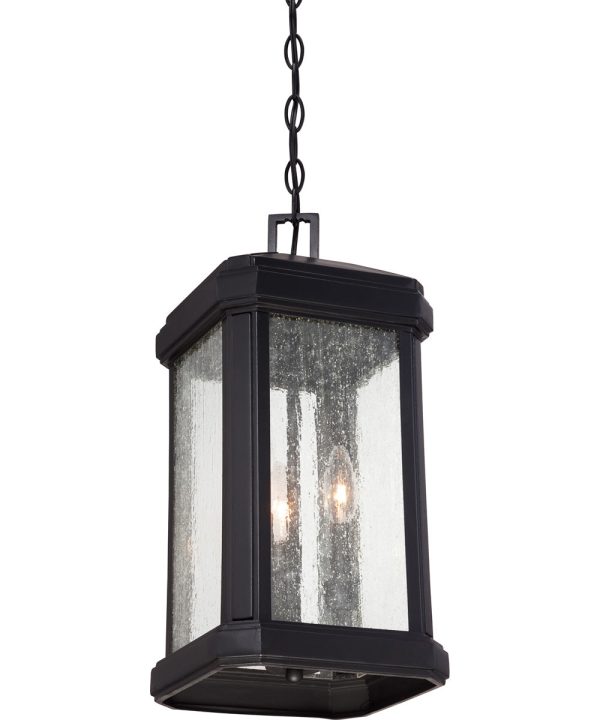 Trumbull Large 3-light Outdoor Pendant Light Mystic Black Sale