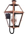 Rue De Royal Extra Large 4-light Outdoor Wall Light Aged Copper Discount