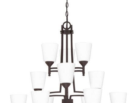 Billingsley 12-light Chandelier Old Bronze Online now