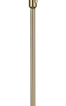 59 H Pear LED Floor Lamp  Polished Brass Cheap