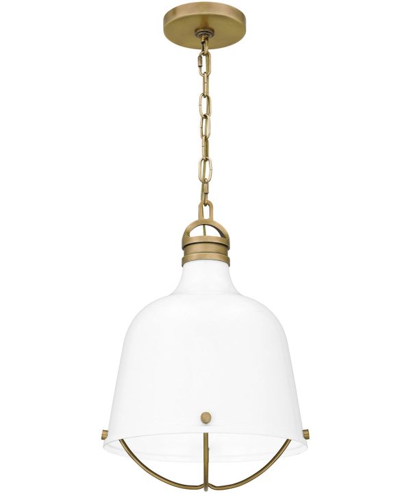 Adlington Small 1-light Mini Pendant Weathered Brass Online now