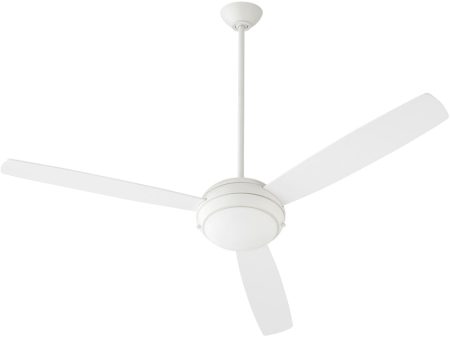 60  Expo 2-light LED Ceiling Fan Studio White Supply