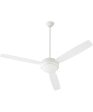 60  Expo 2-light LED Ceiling Fan Studio White Supply