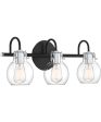 Andrews Large 3-light Bath Light Earth Black Online Hot Sale