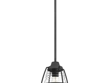 Admiral Small 1-light Mini Pendant Mottled Black Supply