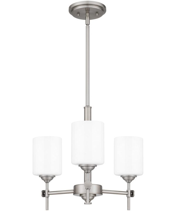 Aria 3-light Pendant Antique Polished Nickel on Sale