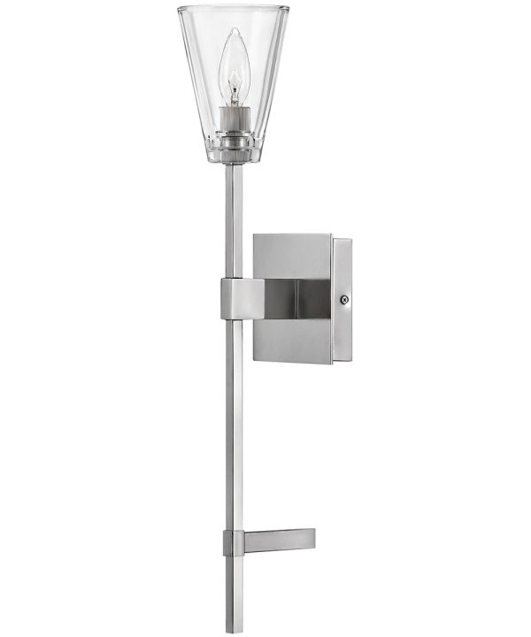 Auden 1-Light Single Light Vanity in Polished Nickel Cheap