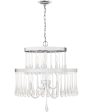 Alva 6-light Pendant Polished Chrome Online Sale