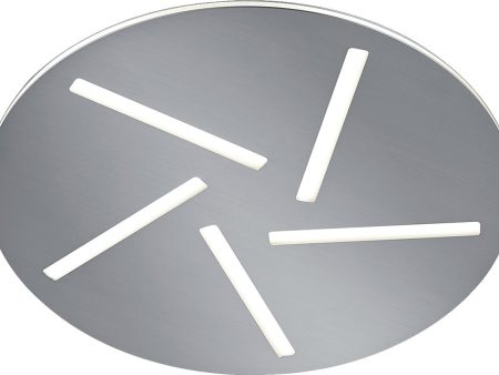 16 W Modena LED Ceiling Light Nickel-Matte For Sale