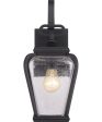 Province Small 1-light Outdoor Wall Light Mystic Black Fashion