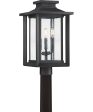 Wakefield Large 3-light Outdoor Post Light  Coastal Armour Earth Black Online