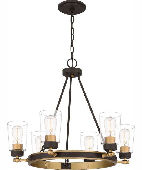 Atwood 6-light Chandelier Old Bronze Online