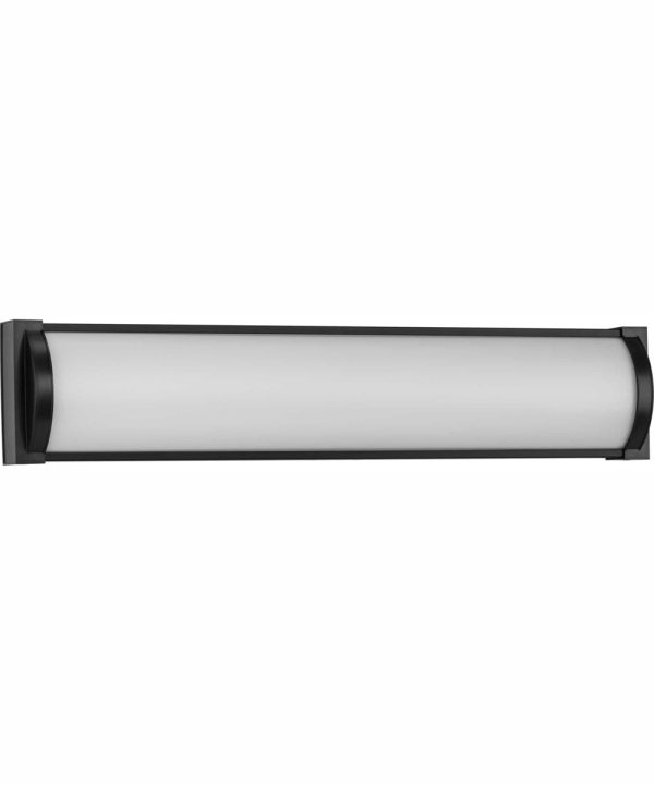 Barril 24 in. Medium Modern Integrated LED Linear Vanity Light Matte Black Discount