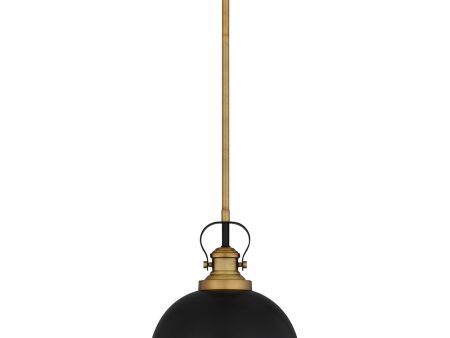 Sullivan Small 1-light Mini Pendant Matte Black Discount