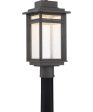 Beacon Large Outdoor Post Light Stone Black Supply