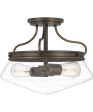 Tucker 2-light Semi Flush Mount French Bronze Online Sale