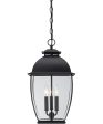 Bain Large 3-light Outdoor Pendant Light Mystic Black Online now